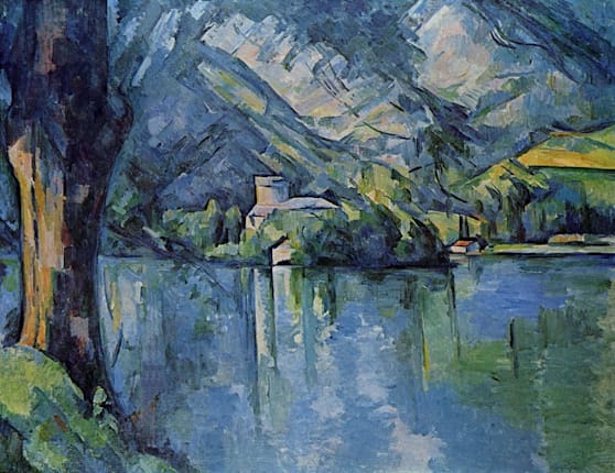 Annecy Lake Painting