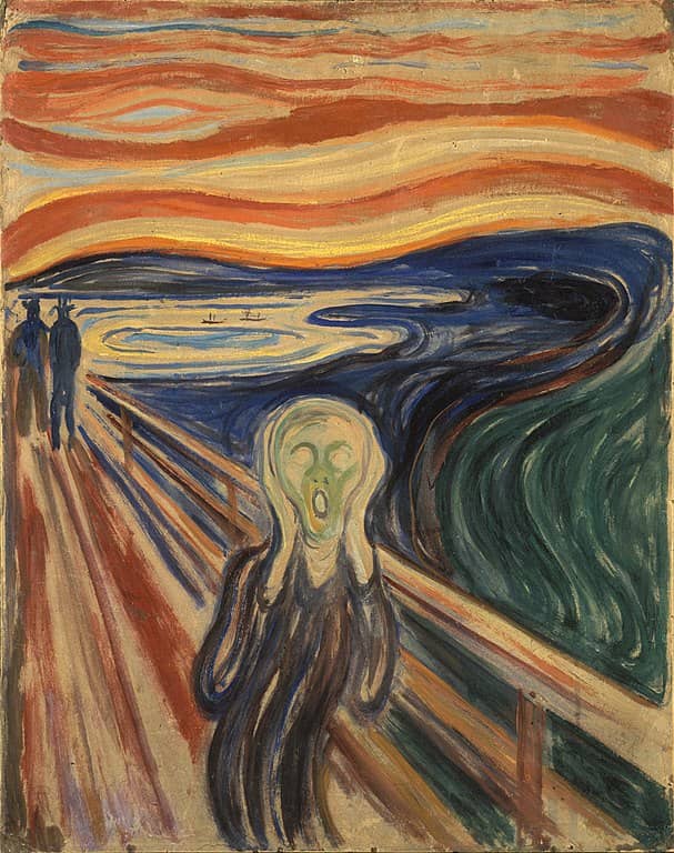 The Scream Painting