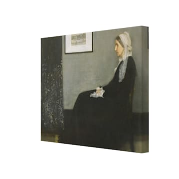 Whistler's Mother Canvas Print