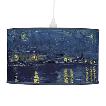 Starry Night Over the Rhone Hanging Lamp