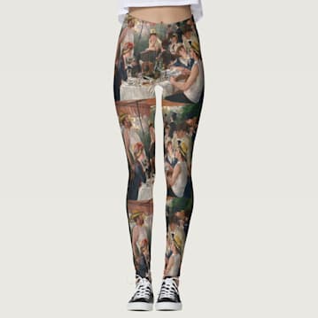 Luncheon of the Boating Party Leggings