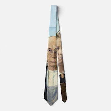 American Gothic Men's Tie