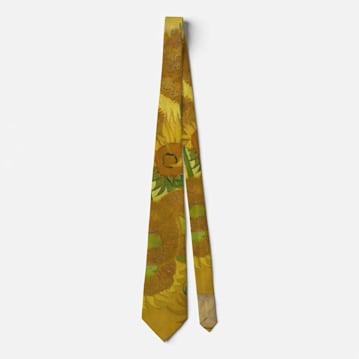 Sunflowers Men's Tie