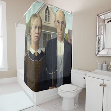 American Gothic Shower Curtain