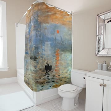 Impression, Sunrise Shower Curtain