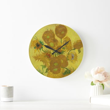 Sunflowers Wall Clock