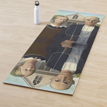 American Gothic Yoga Mat