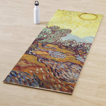 Olive Trees Yoga Mat