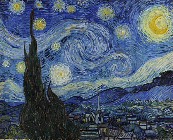 Starry Night Painting