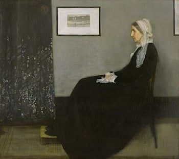 Whistler's Mother Painting